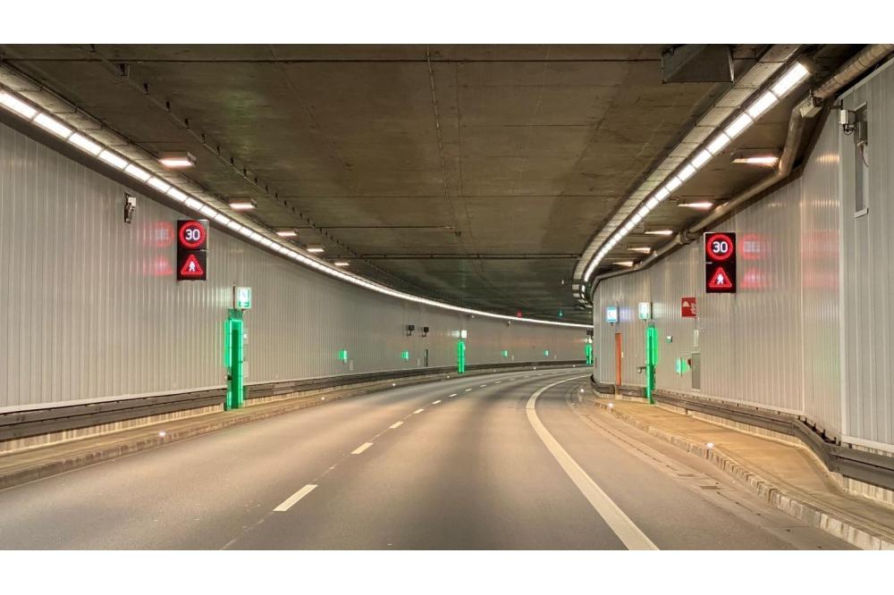 SPIE r&uuml;stet M&uuml;nchener Tunnel auf umweltfreundliche LED-Beleuchtung um